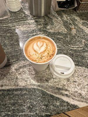 Pistachio Oat Cappuccino