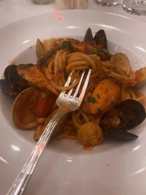 Seafood pasta