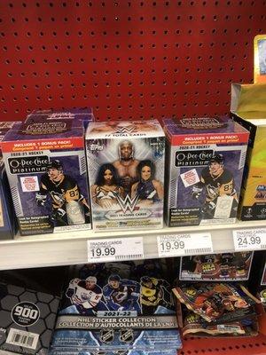 WWE wrestling cards for the kids