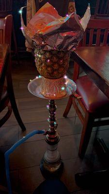 Pineapple head hookah