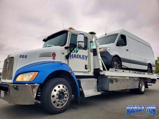 Heavy-duty Towing services available at Hadley Tow.