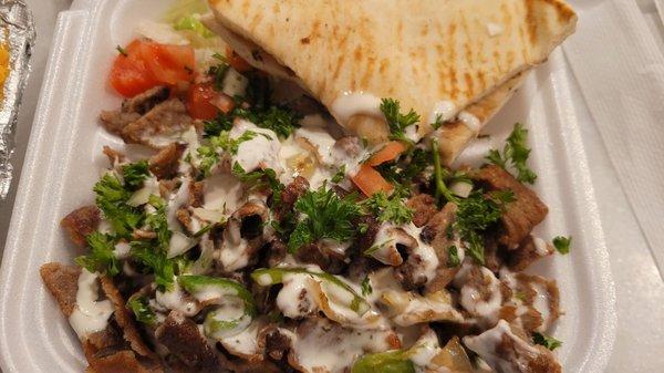 Gyro platter