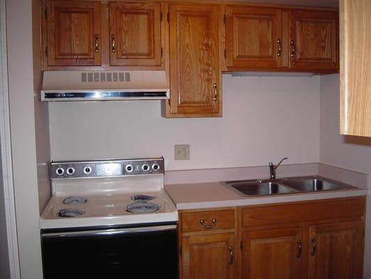 Kitchen (Unit E, 332 sqft)