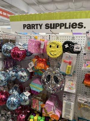 Party supplies