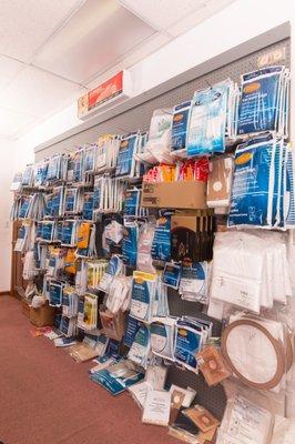 We carry vacuum bags for all makes and models.