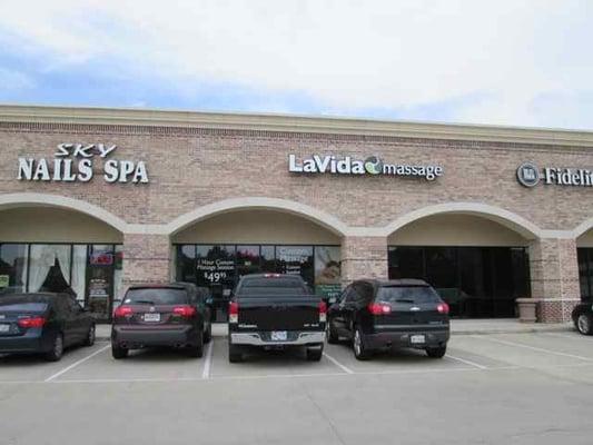 Storefront at LaVida Massage of Cypress