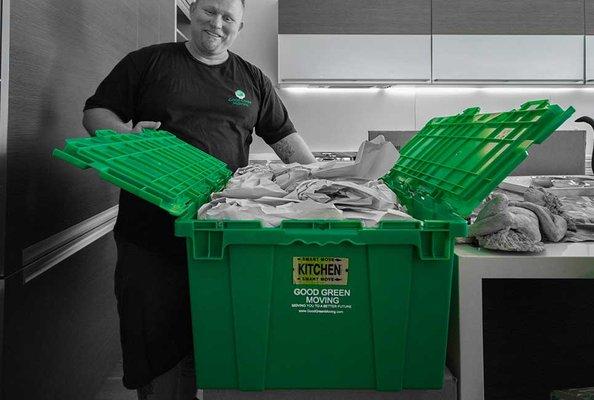 Our clean and green boxes are what make us Good and Green!