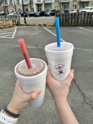 Two smoothies