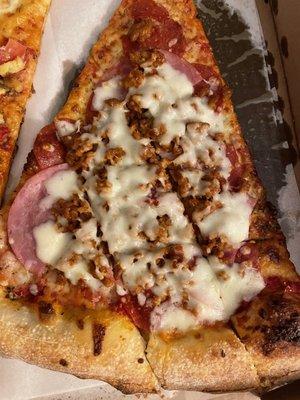 Hog Wild Pizza Slice