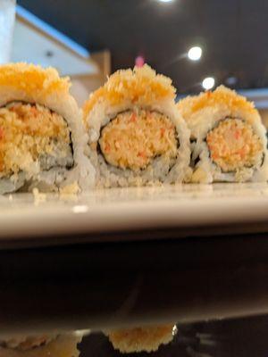 Spicy angel roll