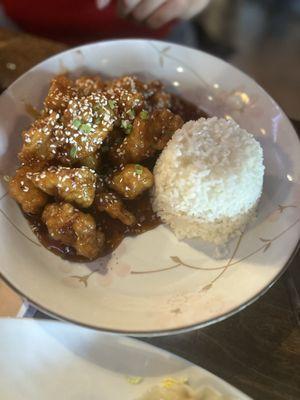 Sesame chicken