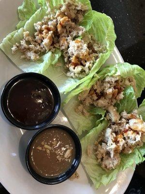 Chicken Lettuce Wrap - yummy!