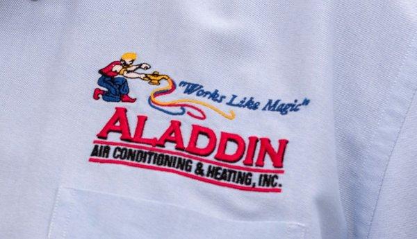 Aladdin AC ha a commitment to training our entire team to the highest standards in order to bring our customers the best service