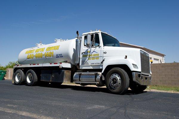 One of our pump trucks.