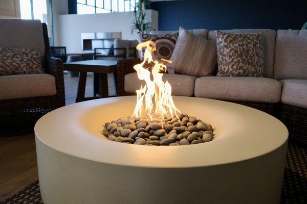 Lumacast Aura round Firepit