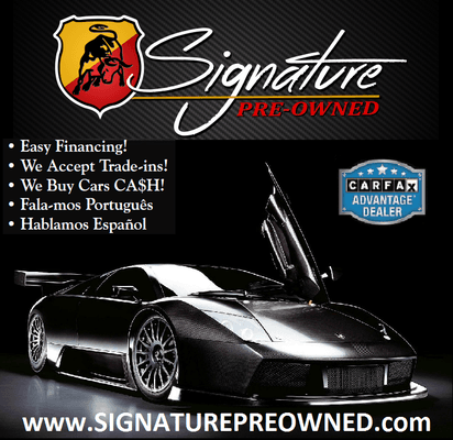 www.SIGNATUREPREOWNED.com