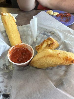 Homemade cheese sticks