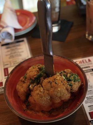 Crispy cauliflower