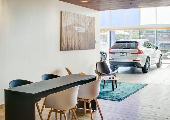 The Customer Lounge at McDonald Volvo Cars