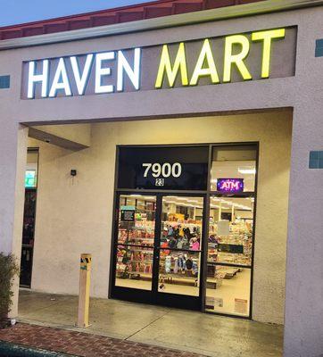 HAVEN MART STORE FRONT