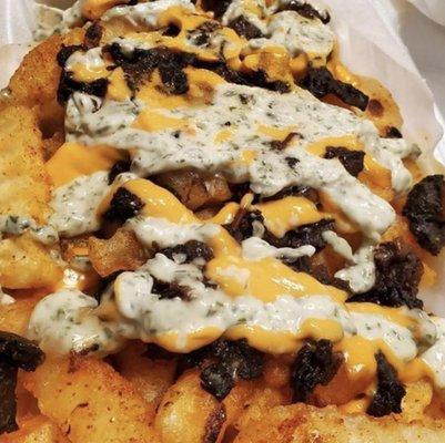 Loaded Ethiopian Spiced Fries