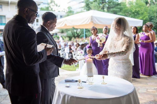 Candle Ceremony Unity Table