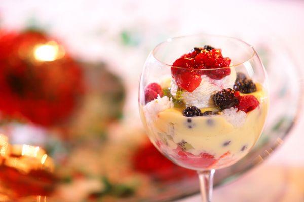 Don Vito's Zabaglione & Fresh Berries