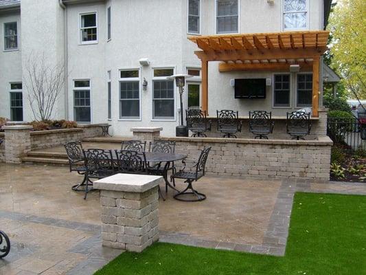 Outdoor Room with Pergola