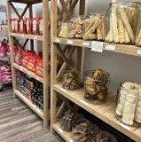 Pet food & treat selection