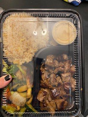 Large steak hibachi