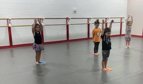 Creative Movement, your kids first solo class!