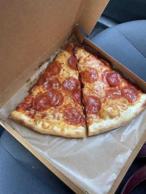 Extra Pepperoni two slices