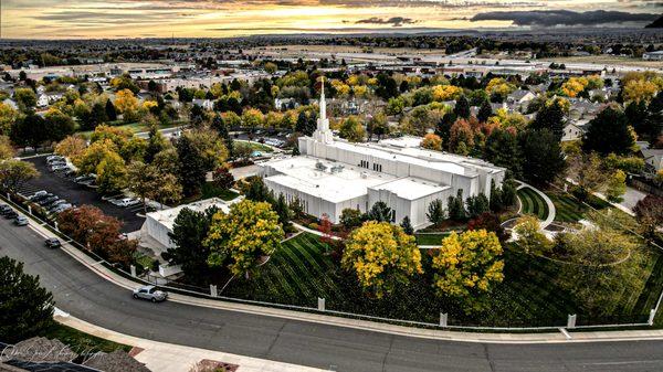 The Denver colorado temple was build in Colorado on March 31, 1982. Almost two years later. TempleVideos.com