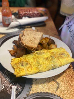 Funguy omelette