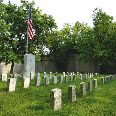 A section devoted to Veterans of the Spanish-American War