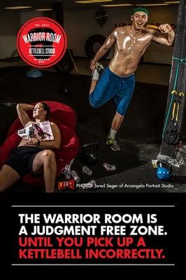 Your first class is FREE. Sign up at www.warriorroom.net.