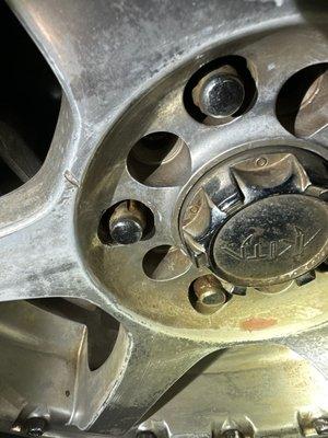 Wheel Lock Removal and Round Off Tire Lug Nut Removal in Orlando.