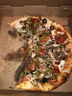 Joe's Special Pizza +Black Olives