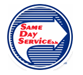 Same Day Service Company Logo