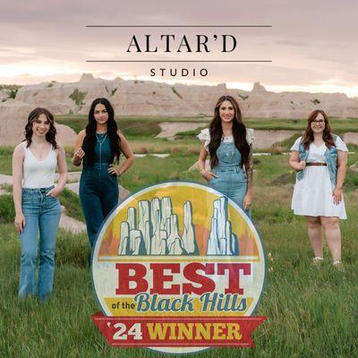 Altar'd Studio was named best salon in the black hills