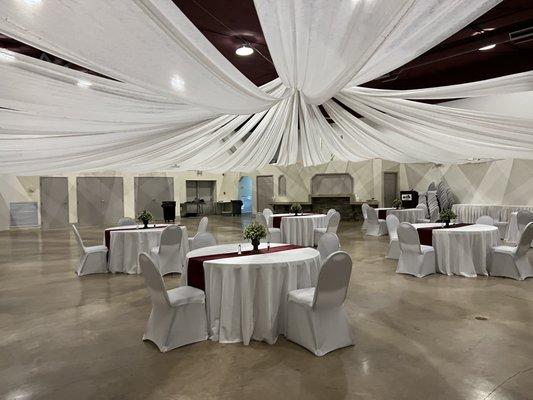 Other view of the banquet area