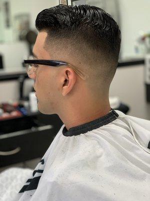 Mid fade w/ drop