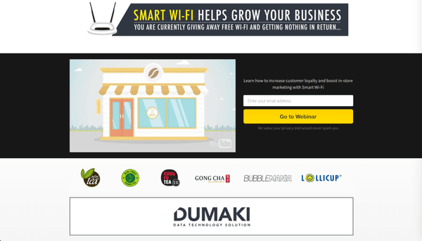 DUMAKI - Social Powered WiFi - Data Technology Solution