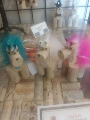 Unicorns from wine corks? We have lots of unique items