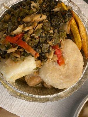 Callaloo and Codfish