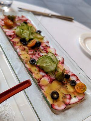 Octopus Carpaccio