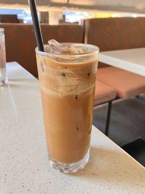 Vietnamese iced coffee with condensed milk