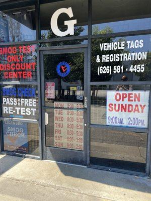 Yelp page says open on Sunday.  The store sign says open on Sunday.  2nd sign also says open on Sunday.