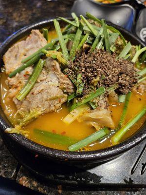 pork neck bone soup $17.99