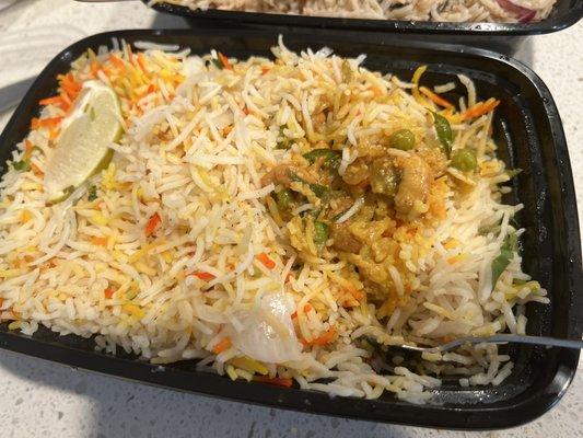 Kaju biryani